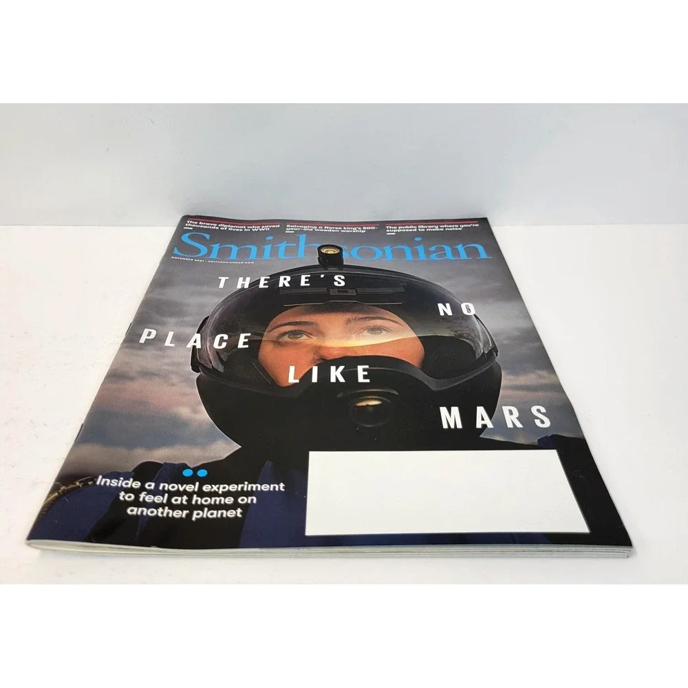 Smithsonian Magazine 2021 There's No Place Like Mars Space Science Back Issue